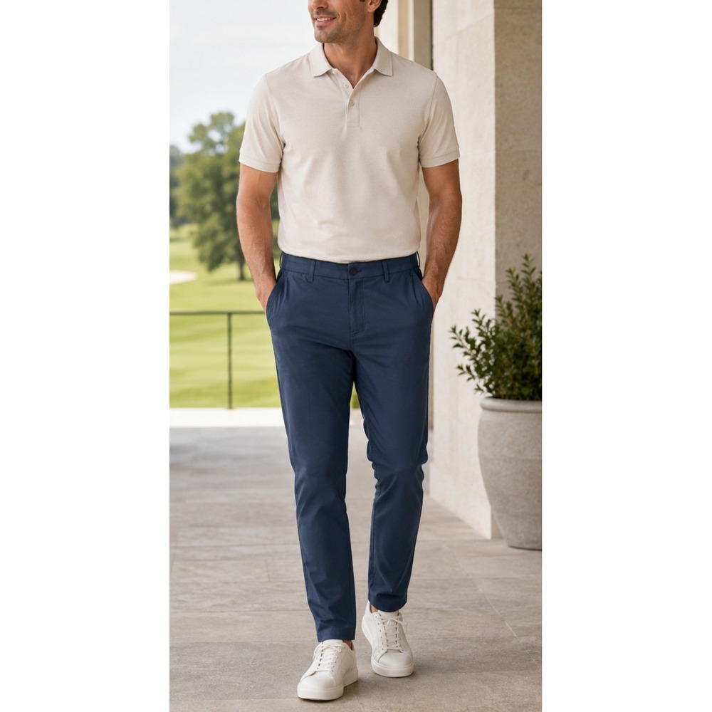 Jack Archer Jetsetter Tech Pant 31 x 30 Deep Blue Performance Stretch - Picture 1 of 11